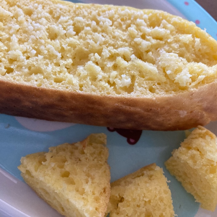【幼児食】炊飯器で!ふわふわ蒸しパン★